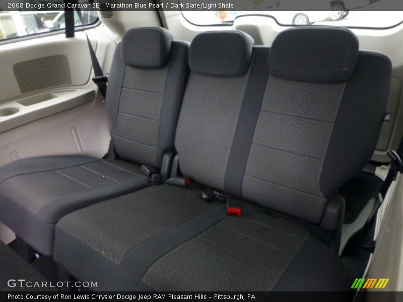 Marathon Blue Pearl / Dark Slate/Light Shale 2008 Dodge Grand Caravan SE
