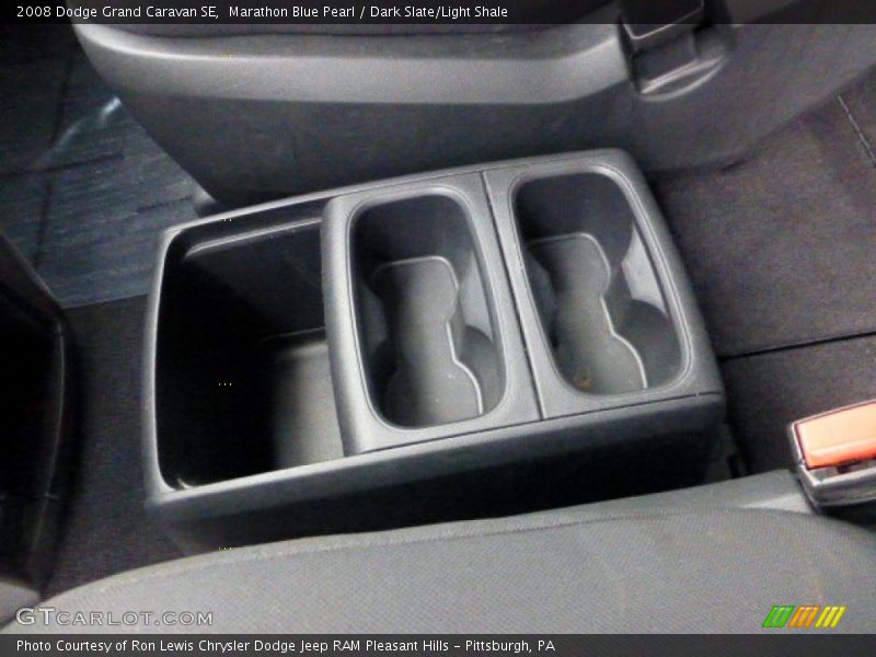 Marathon Blue Pearl / Dark Slate/Light Shale 2008 Dodge Grand Caravan SE