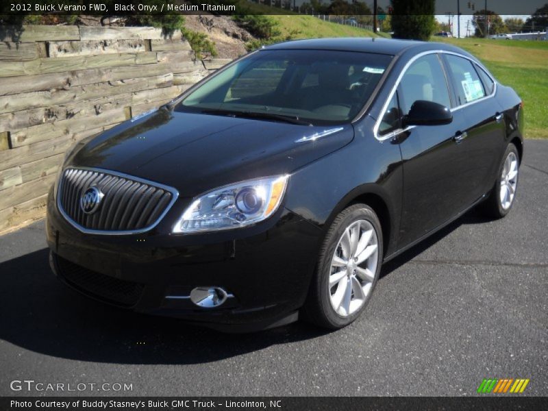 Black Onyx / Medium Titanium 2012 Buick Verano FWD