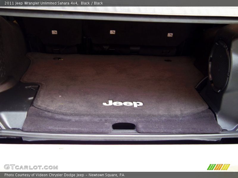 Black / Black 2011 Jeep Wrangler Unlimited Sahara 4x4