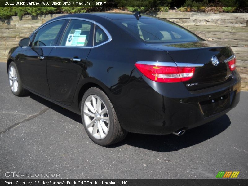 Black Onyx / Medium Titanium 2012 Buick Verano FWD