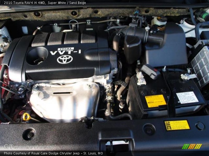 Super White / Sand Beige 2010 Toyota RAV4 I4 4WD