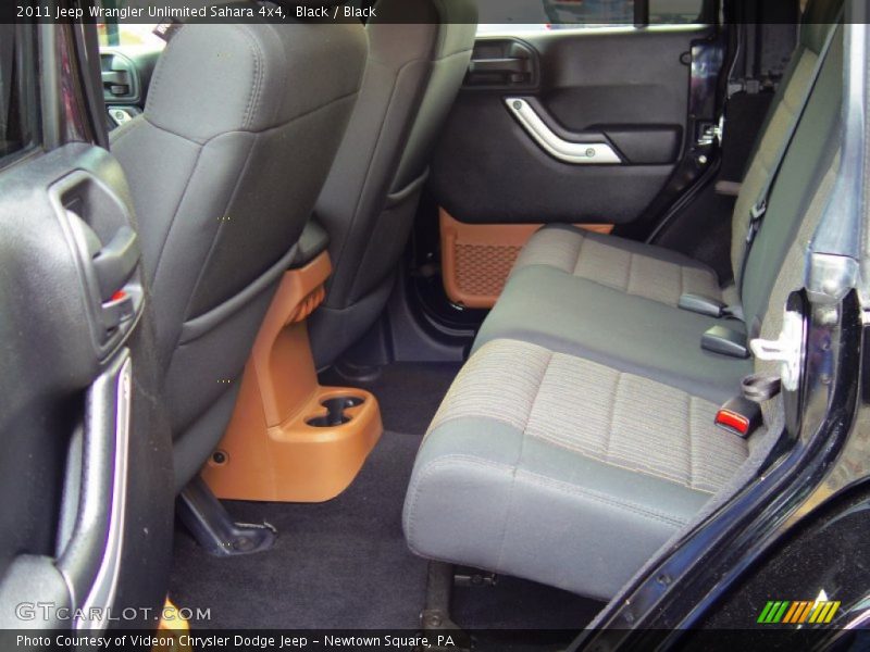 Black / Black 2011 Jeep Wrangler Unlimited Sahara 4x4