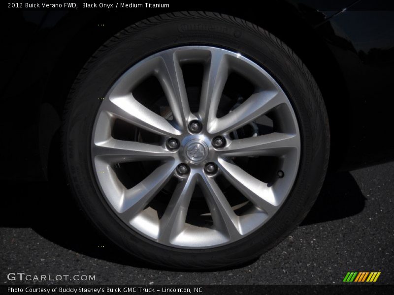 Black Onyx / Medium Titanium 2012 Buick Verano FWD