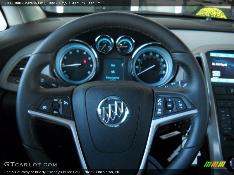Black Onyx / Medium Titanium 2012 Buick Verano FWD