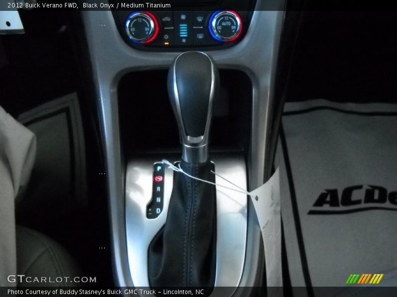 Black Onyx / Medium Titanium 2012 Buick Verano FWD