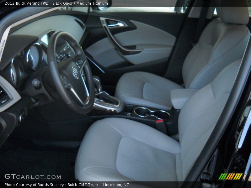 Black Onyx / Medium Titanium 2012 Buick Verano FWD