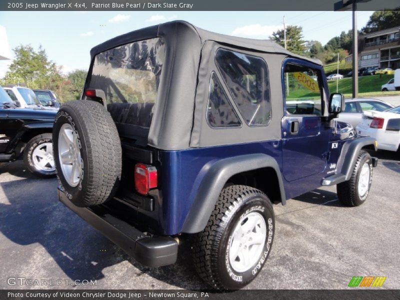 Patriot Blue Pearl / Dark Slate Gray 2005 Jeep Wrangler X 4x4
