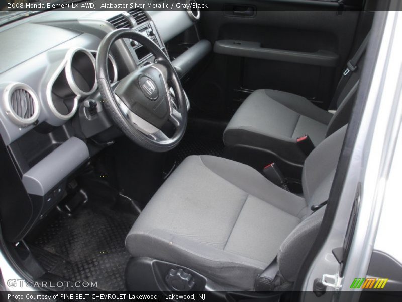 Alabaster Silver Metallic / Gray/Black 2008 Honda Element LX AWD