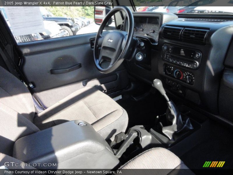 Patriot Blue Pearl / Dark Slate Gray 2005 Jeep Wrangler X 4x4