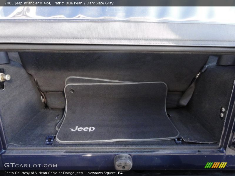 Patriot Blue Pearl / Dark Slate Gray 2005 Jeep Wrangler X 4x4