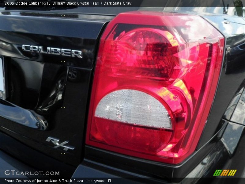 Brilliant Black Crystal Pearl / Dark Slate Gray 2009 Dodge Caliber R/T