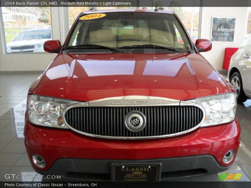 Medium Red Metallic / Light Cashmere 2004 Buick Rainier CXL AWD