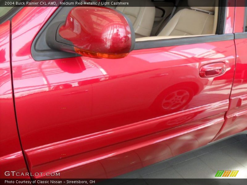 Medium Red Metallic / Light Cashmere 2004 Buick Rainier CXL AWD