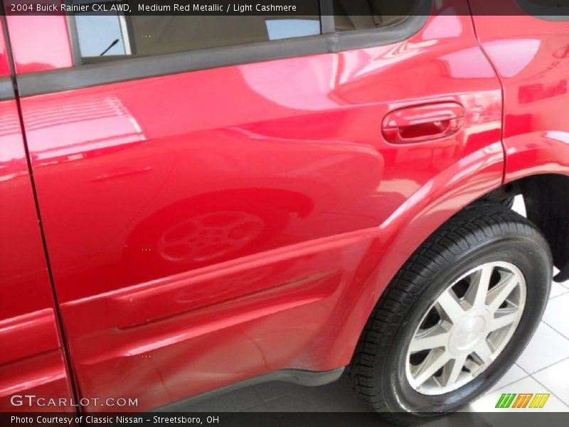 Medium Red Metallic / Light Cashmere 2004 Buick Rainier CXL AWD