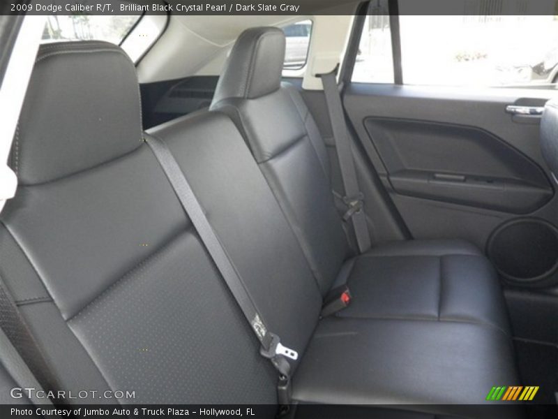 Brilliant Black Crystal Pearl / Dark Slate Gray 2009 Dodge Caliber R/T