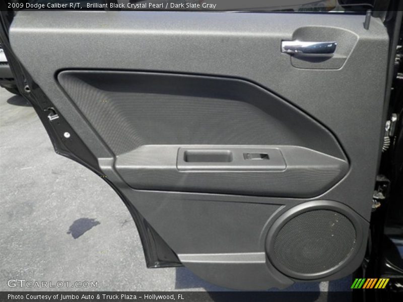 Brilliant Black Crystal Pearl / Dark Slate Gray 2009 Dodge Caliber R/T