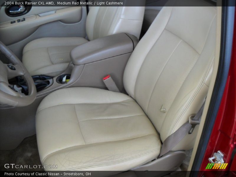 Medium Red Metallic / Light Cashmere 2004 Buick Rainier CXL AWD