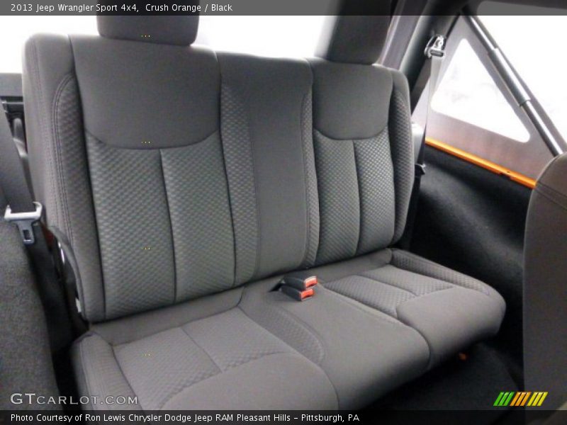 Crush Orange / Black 2013 Jeep Wrangler Sport 4x4