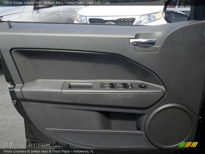 Brilliant Black Crystal Pearl / Dark Slate Gray 2009 Dodge Caliber R/T