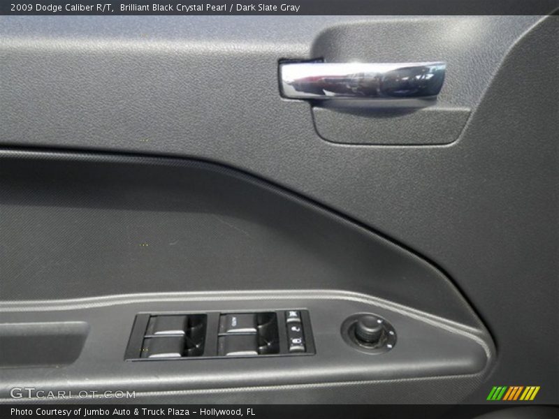 Brilliant Black Crystal Pearl / Dark Slate Gray 2009 Dodge Caliber R/T