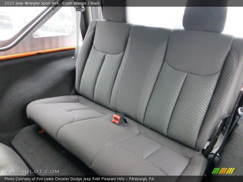 Crush Orange / Black 2013 Jeep Wrangler Sport 4x4
