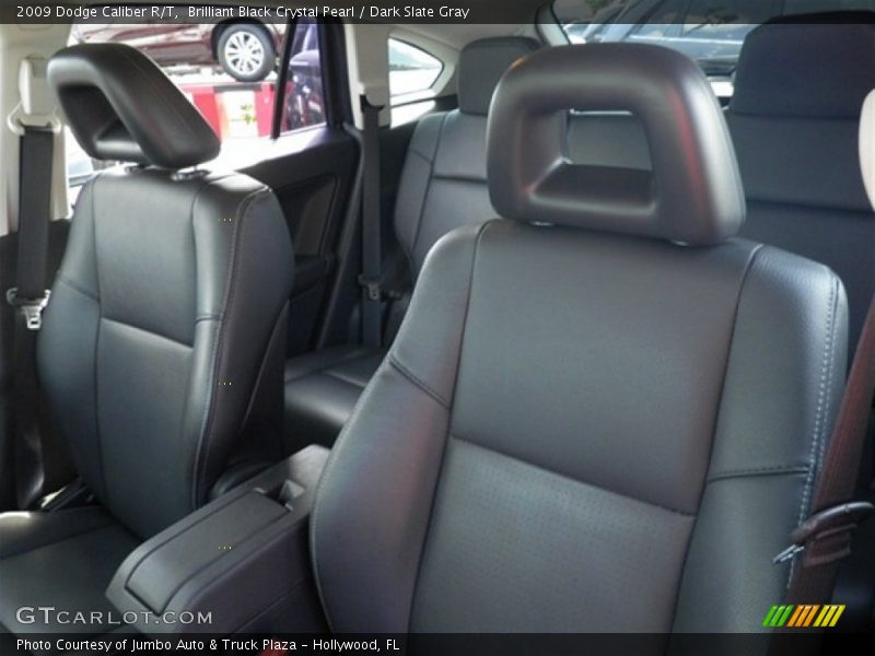Brilliant Black Crystal Pearl / Dark Slate Gray 2009 Dodge Caliber R/T