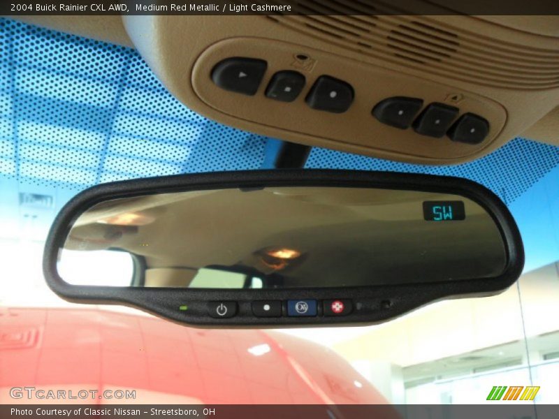 Medium Red Metallic / Light Cashmere 2004 Buick Rainier CXL AWD