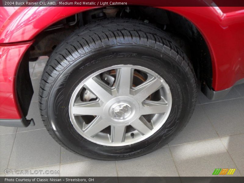 Medium Red Metallic / Light Cashmere 2004 Buick Rainier CXL AWD