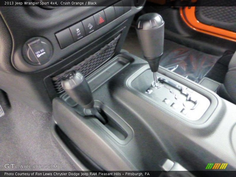 Crush Orange / Black 2013 Jeep Wrangler Sport 4x4