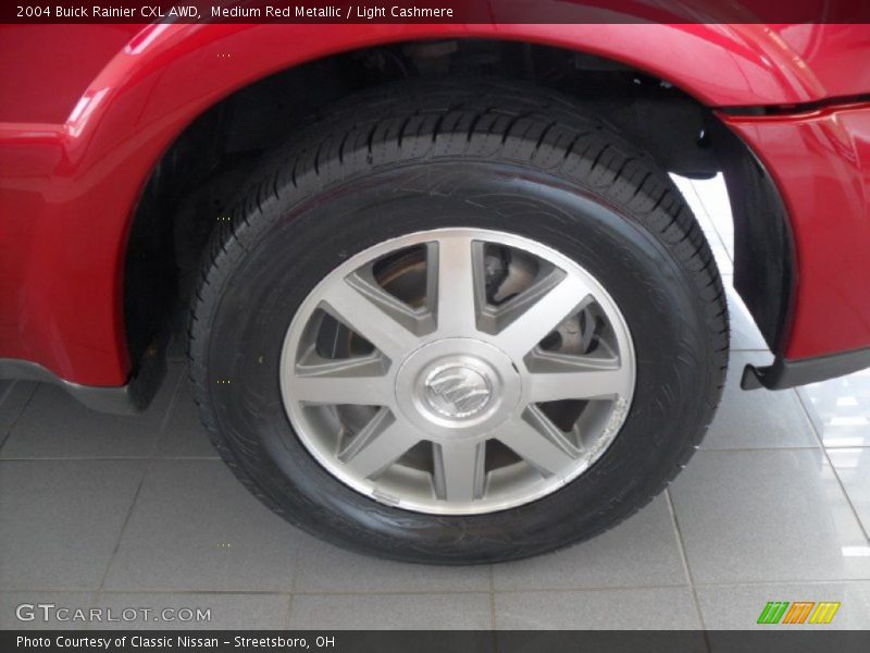 Medium Red Metallic / Light Cashmere 2004 Buick Rainier CXL AWD
