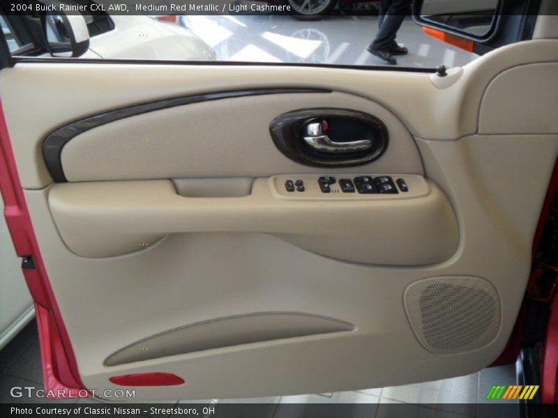 Medium Red Metallic / Light Cashmere 2004 Buick Rainier CXL AWD