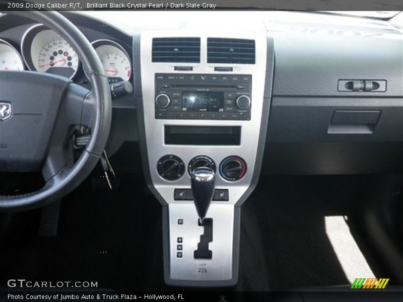 Brilliant Black Crystal Pearl / Dark Slate Gray 2009 Dodge Caliber R/T