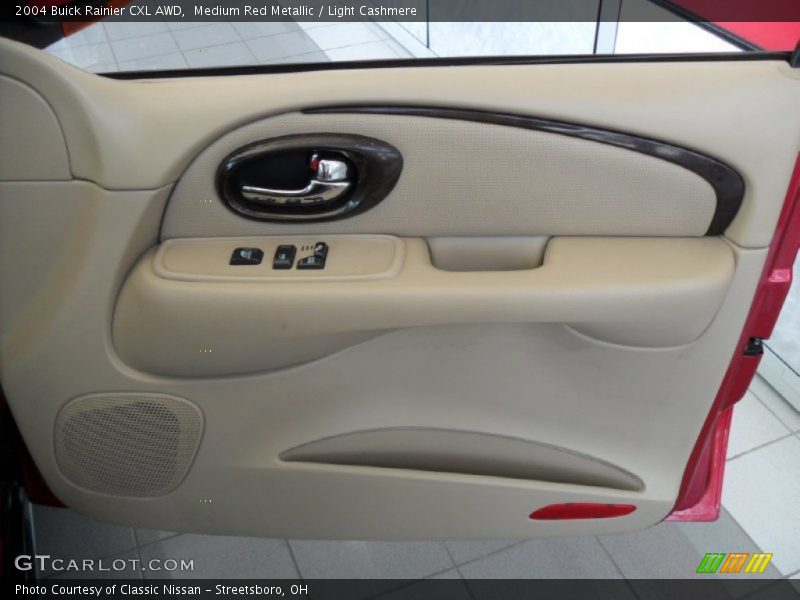 Medium Red Metallic / Light Cashmere 2004 Buick Rainier CXL AWD