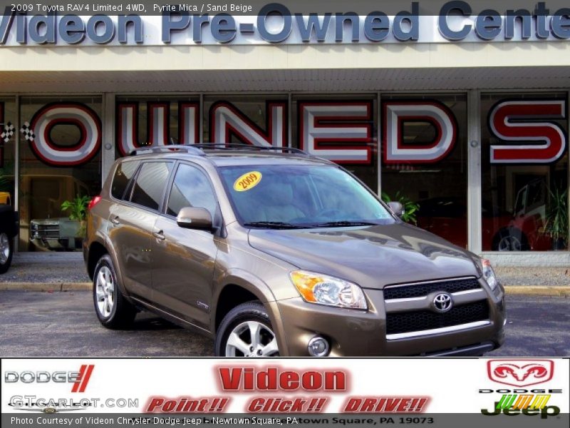 Pyrite Mica / Sand Beige 2009 Toyota RAV4 Limited 4WD