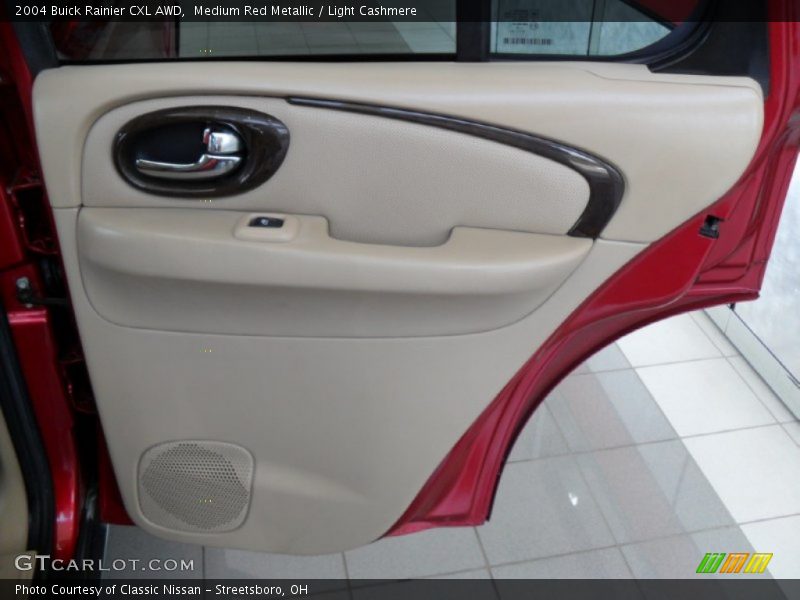 Medium Red Metallic / Light Cashmere 2004 Buick Rainier CXL AWD