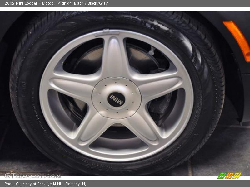 Midnight Black / Black/Grey 2009 Mini Cooper Hardtop
