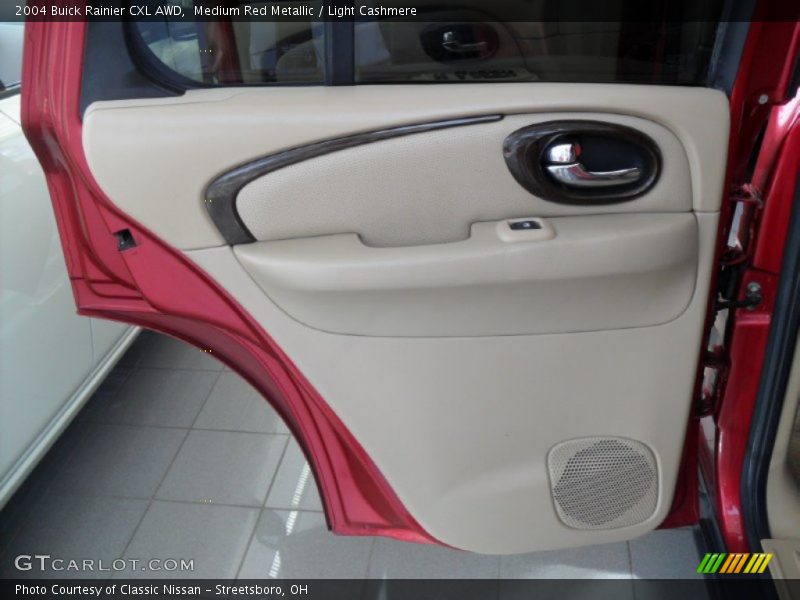 Medium Red Metallic / Light Cashmere 2004 Buick Rainier CXL AWD