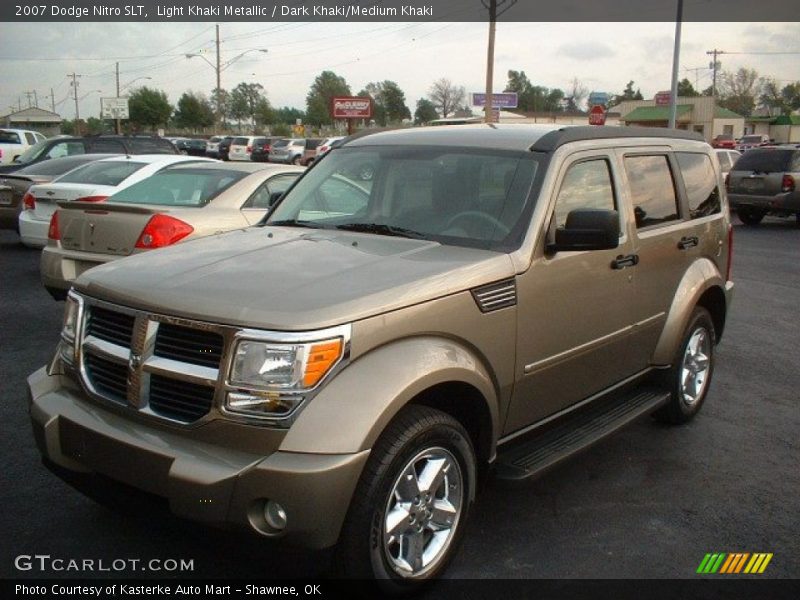 Light Khaki Metallic / Dark Khaki/Medium Khaki 2007 Dodge Nitro SLT