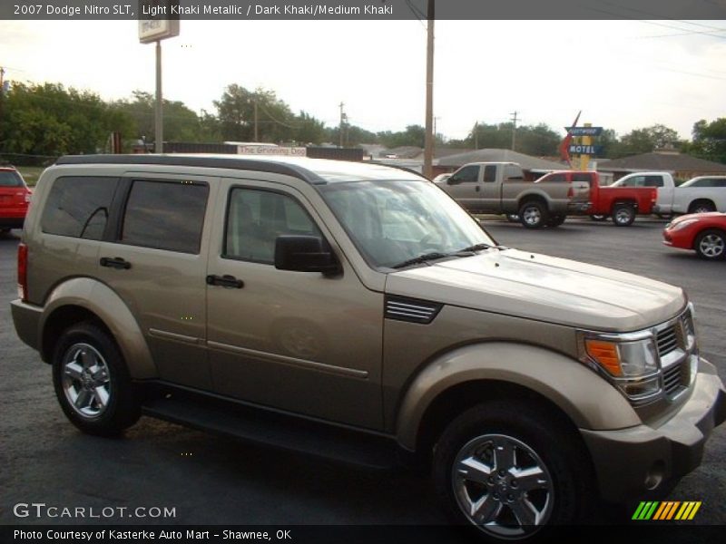 Light Khaki Metallic / Dark Khaki/Medium Khaki 2007 Dodge Nitro SLT