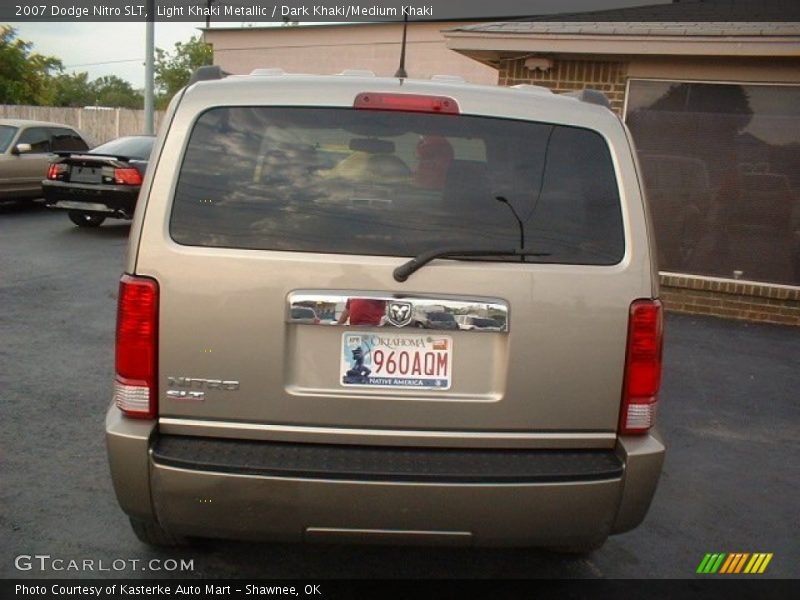 Light Khaki Metallic / Dark Khaki/Medium Khaki 2007 Dodge Nitro SLT
