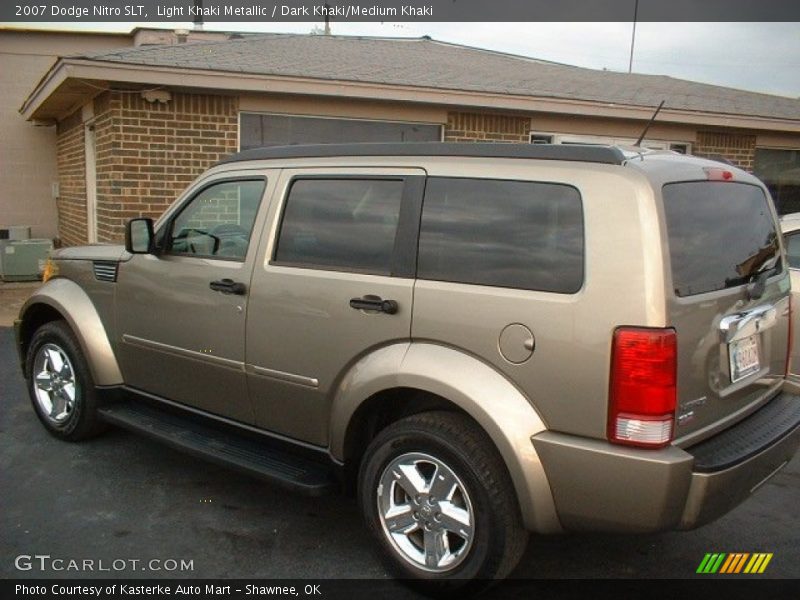 Light Khaki Metallic / Dark Khaki/Medium Khaki 2007 Dodge Nitro SLT