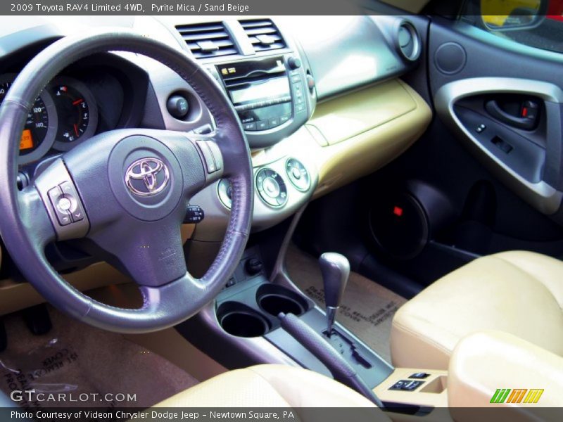 Pyrite Mica / Sand Beige 2009 Toyota RAV4 Limited 4WD