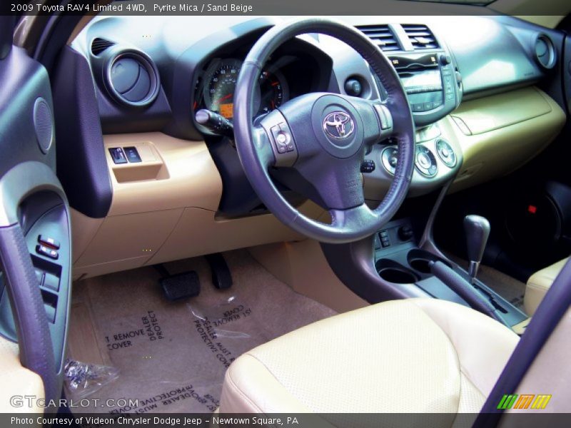 Pyrite Mica / Sand Beige 2009 Toyota RAV4 Limited 4WD