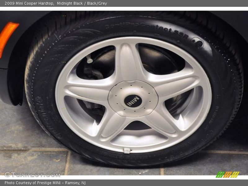 Midnight Black / Black/Grey 2009 Mini Cooper Hardtop