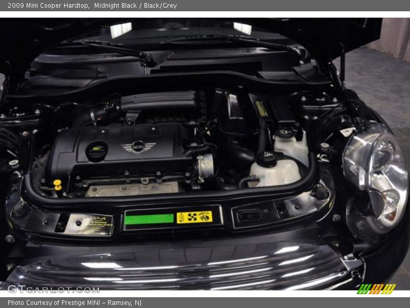 Midnight Black / Black/Grey 2009 Mini Cooper Hardtop