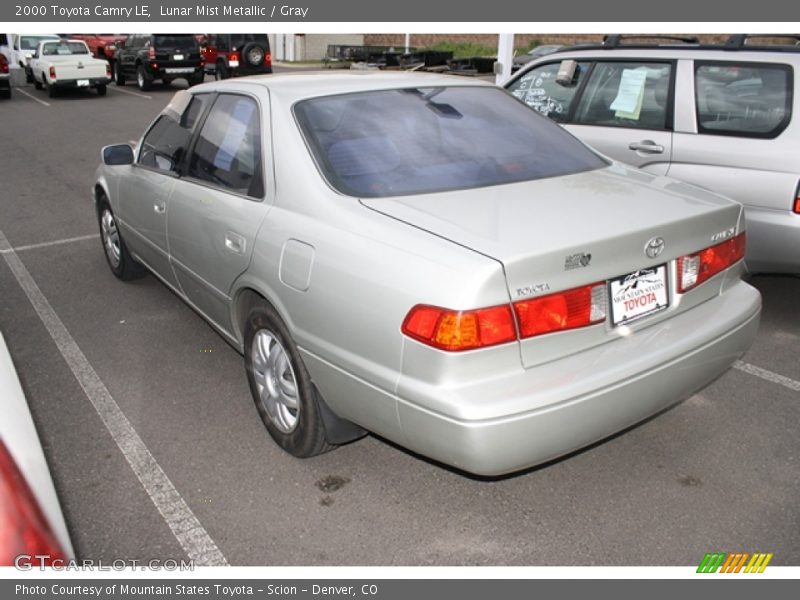 Lunar Mist Metallic / Gray 2000 Toyota Camry LE