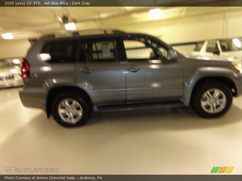 Ash Blue Mica / Dark Gray 2005 Lexus GX 470