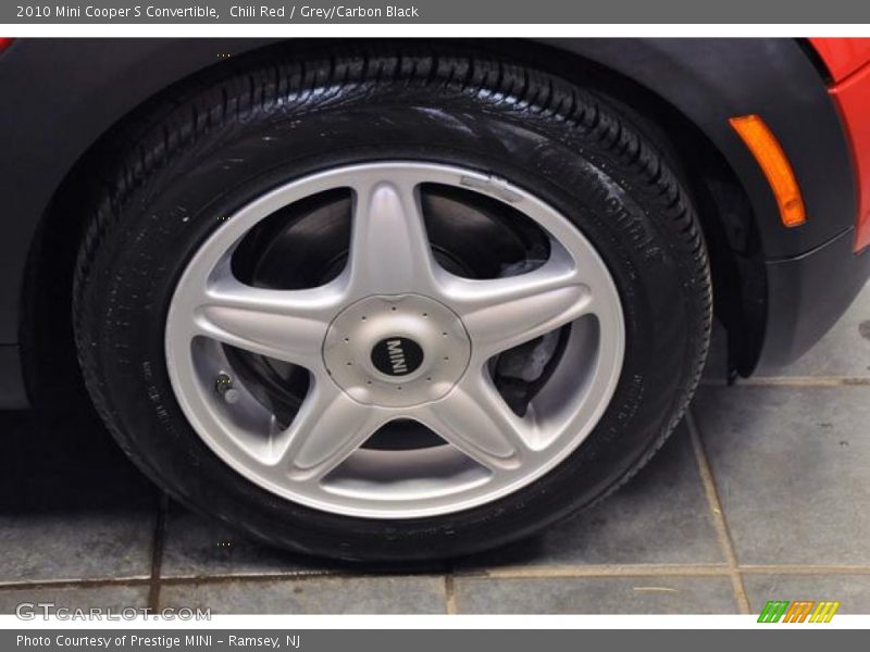 Chili Red / Grey/Carbon Black 2010 Mini Cooper S Convertible