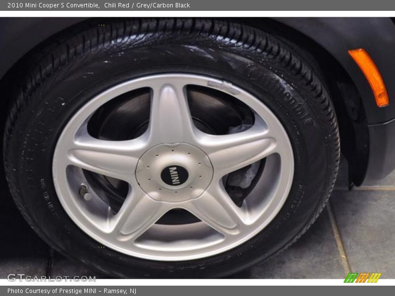 Chili Red / Grey/Carbon Black 2010 Mini Cooper S Convertible